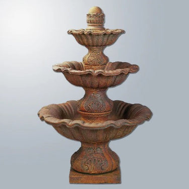 Giannini Garden Regina Three Tier Fountain
